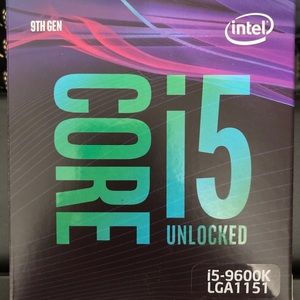 Intel core i5 9600k processor